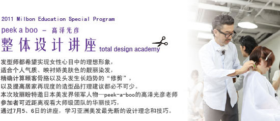 整体设计讲座 total design academy