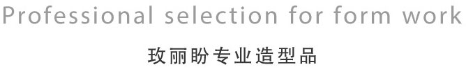 Professional selection for form work 玫丽盼专业造型品